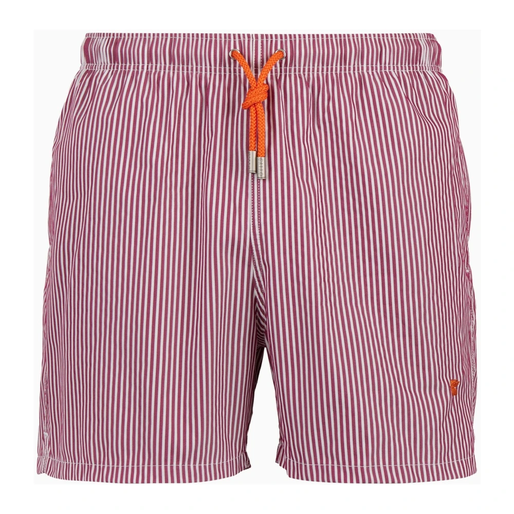 Gallo Men's Pink Beachwear, L, Boxer Fantasia Seersucker