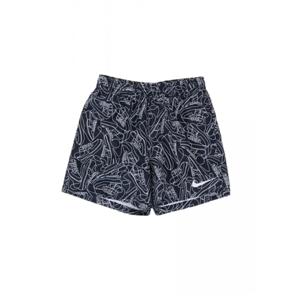 Nike Polyester Zwembroek Modern Fit Black Heren