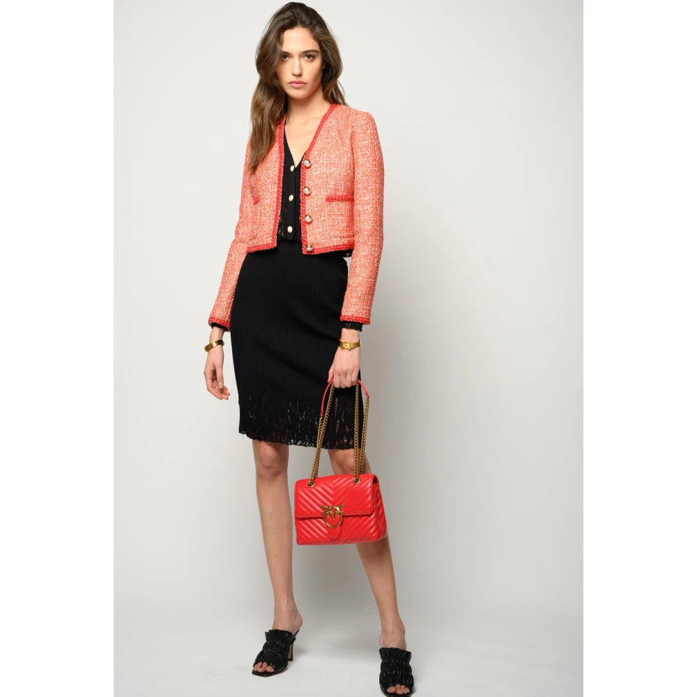 pinko Basketbal Rok Costa Black Dames