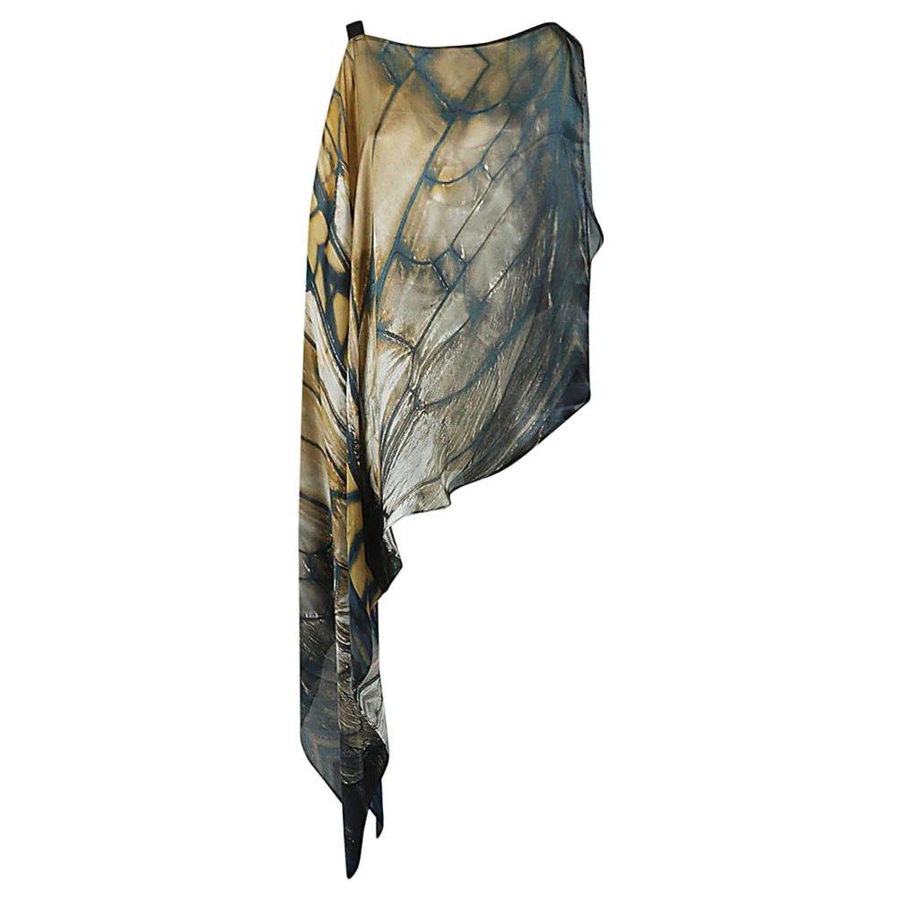 Mona Swims Zijden Kaftan MultiColour Zee Kleding Multicolor Dames
