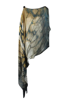 Silk Kaftan MultiColour Havskläder