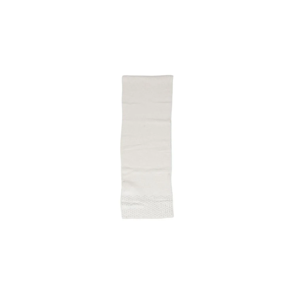 Pieces Luxe Beige Gebreide Sjaal Beige Dames