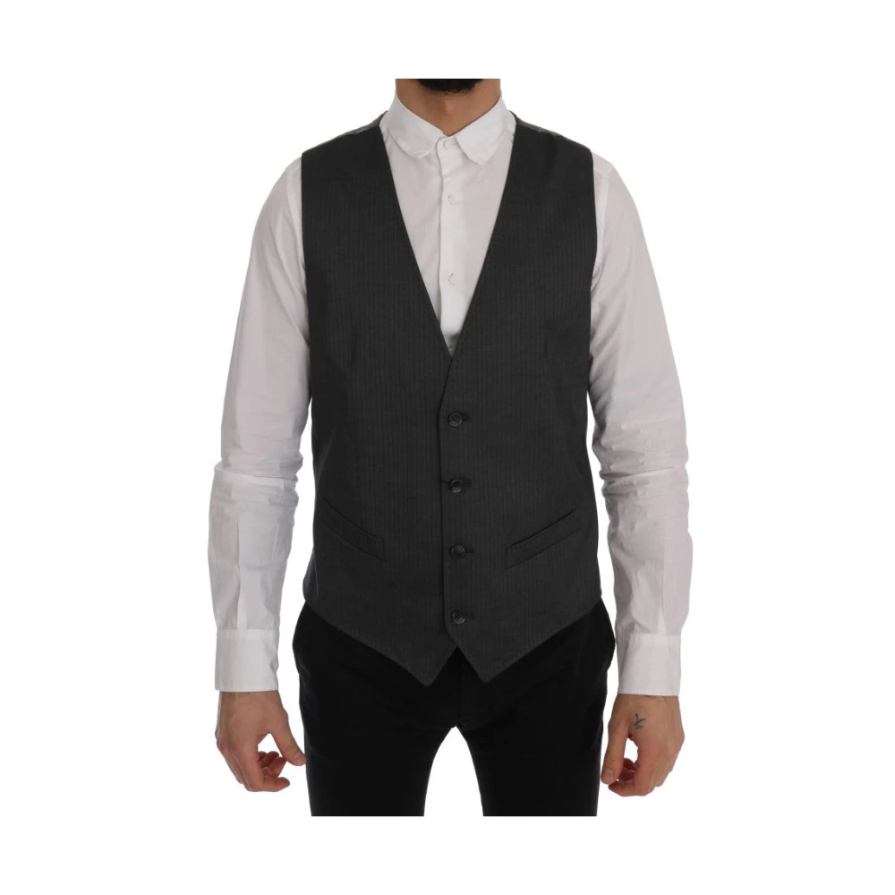 Dolce & Gabbana Herren Grau Anzüge, Lgröße: