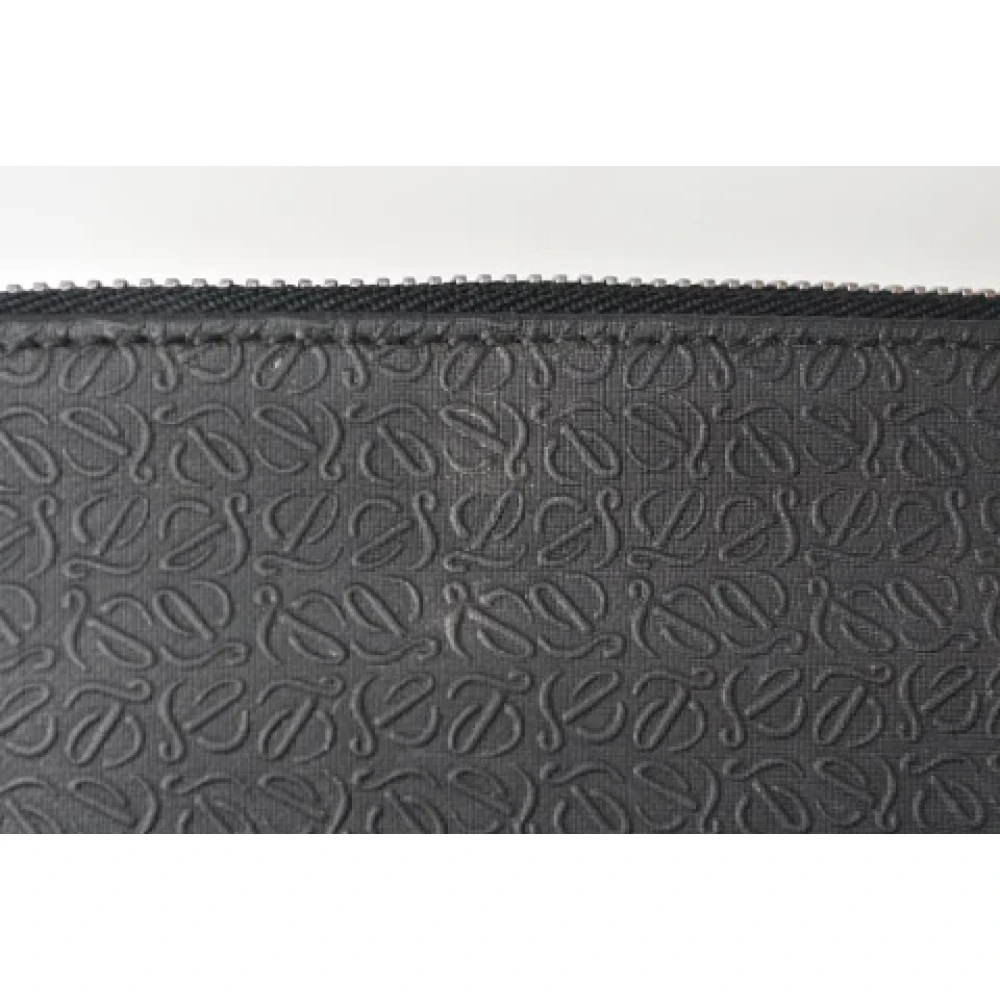 Loewe Pre-owned Canvas shoulder-bags Black Dames