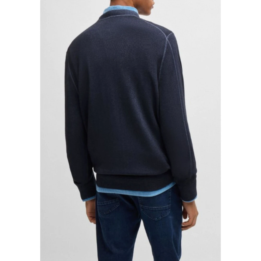 Hugo Boss Heren Trui Astefano Blue Heren