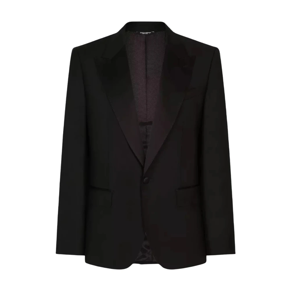 Dolce & Gabbana Uomo Nero Giacche, S, New,