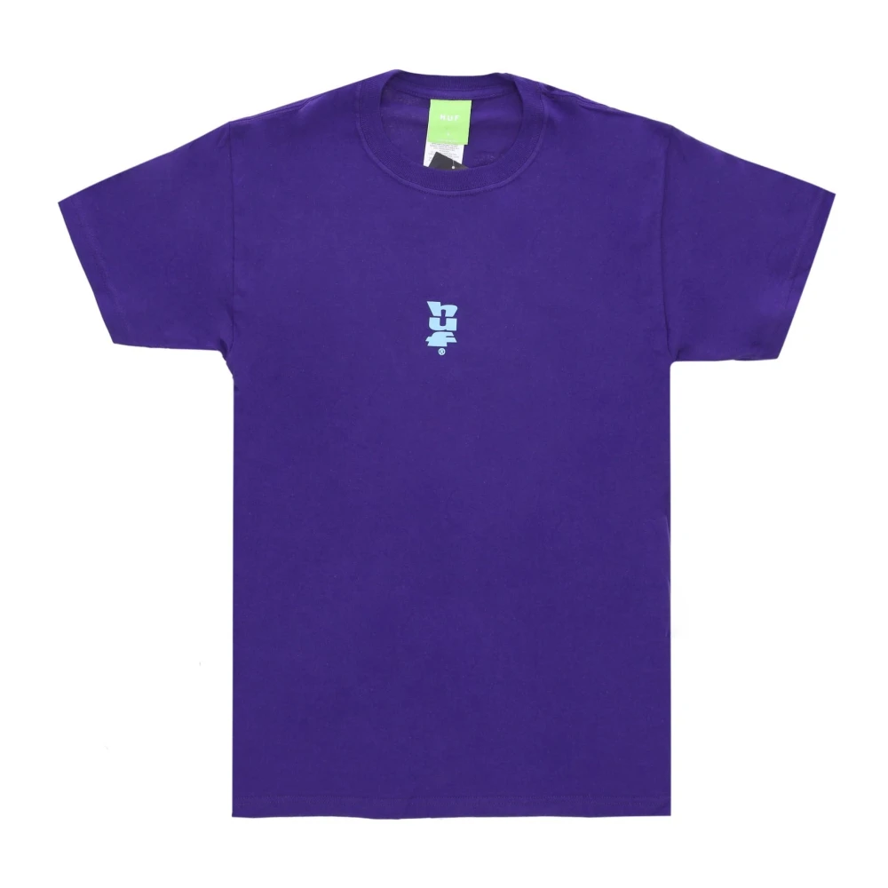 HUF Paarse Megablast Tee Heren T-shirt Purple Heren