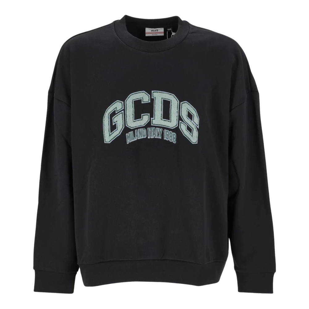 Gcds Black C1meqe118f004 - Male - Sweatshirts - M - Sweatshirts & Hoodies