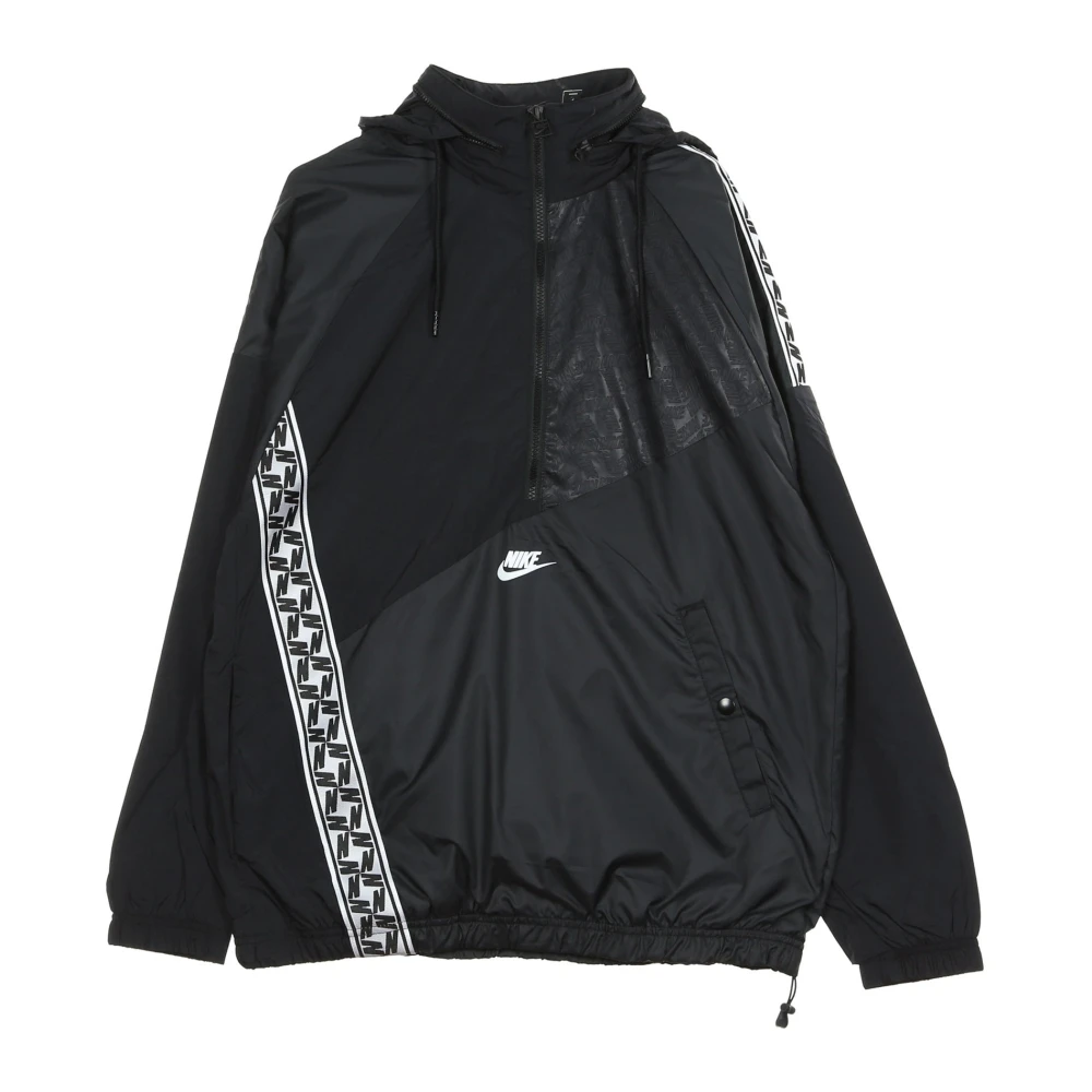 Nike Windjack Anorak Zeil Wit Zwart Black Heren