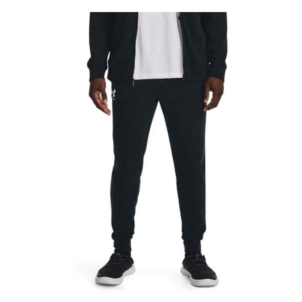 Under Armour Rival Terry Lange broek Black Heren