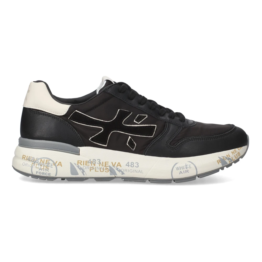 Premiata Men's Black Sneakers, 6 Uk, Mick 7249 Trainers