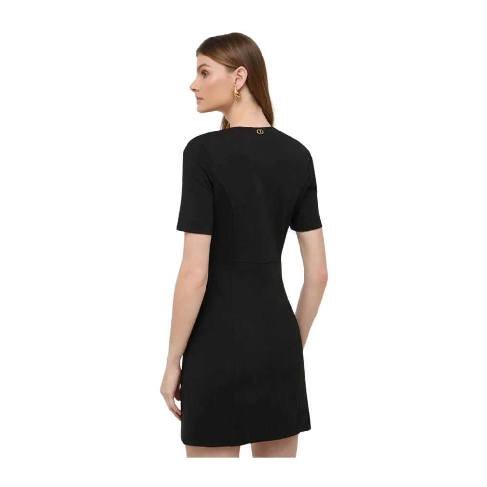 Twinset Korte jurk Black Dames