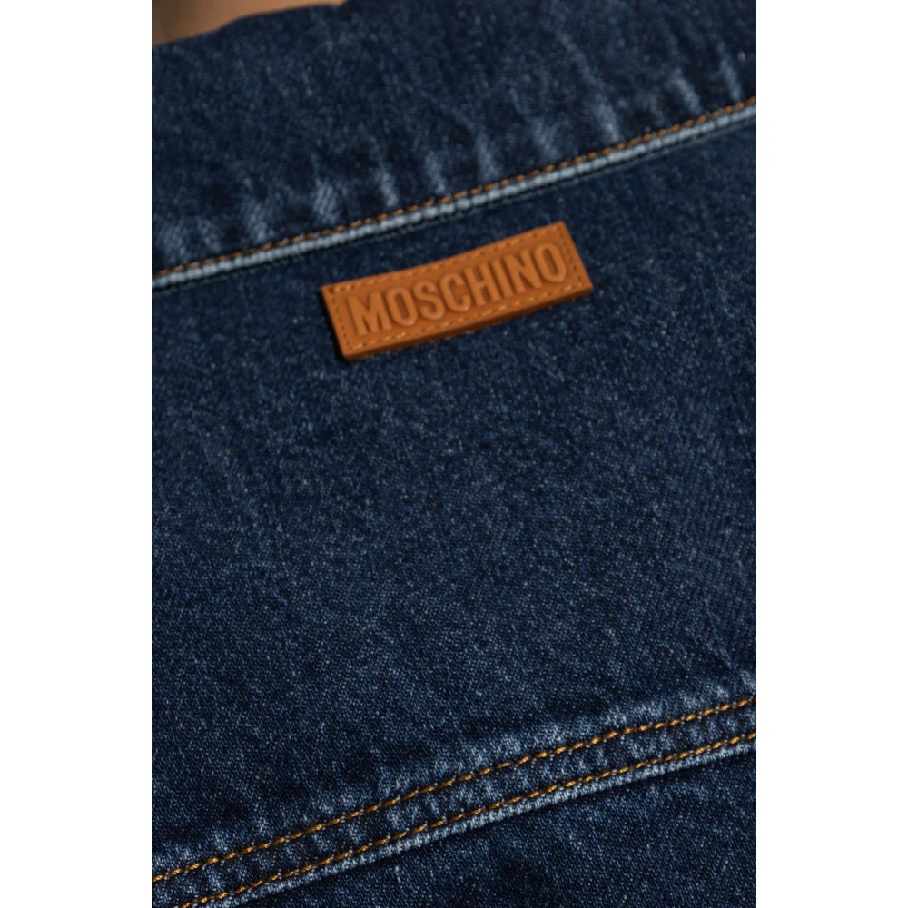 Moschino Denim overhemd Blue Heren