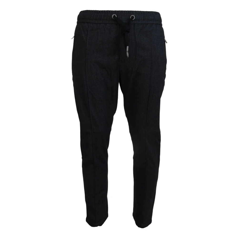 Dolce & Gabbana Men's Blue Tapered Denim Jeans
