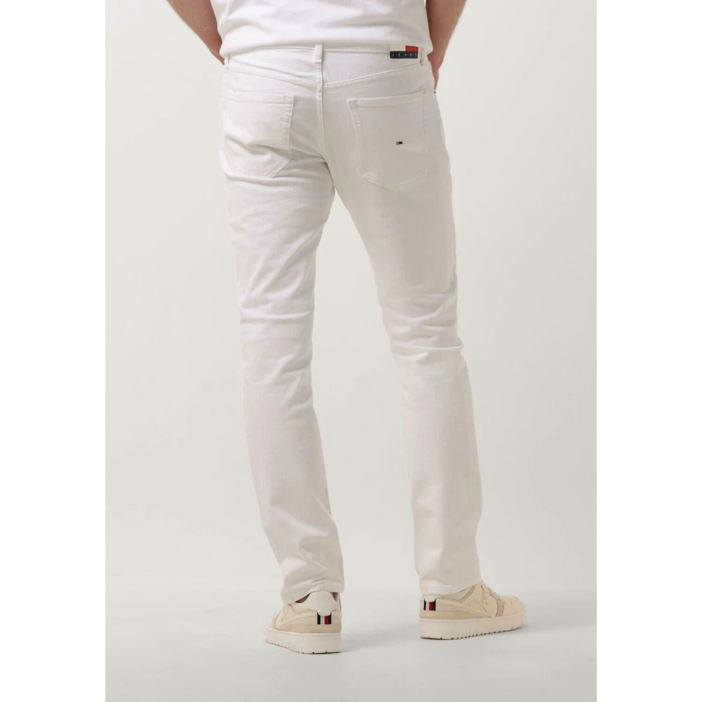 Tommy Jeans Slim Fit Witte Jeans White Heren