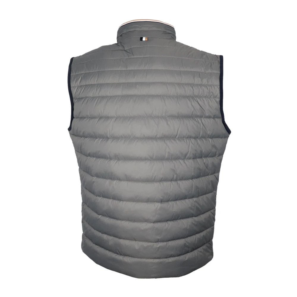 Hugo Boss Geïsoleerd vest met waterafstotende coating Gray Heren