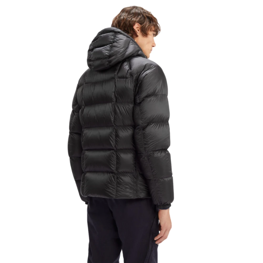 C.P. Company Korte Hooded DD Shell Nylon Jas Black Heren
