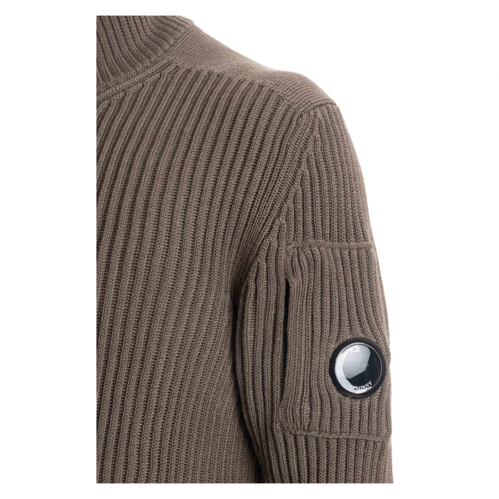C.P. Company Winterbreisel met CP Lens-detail Brown Heren