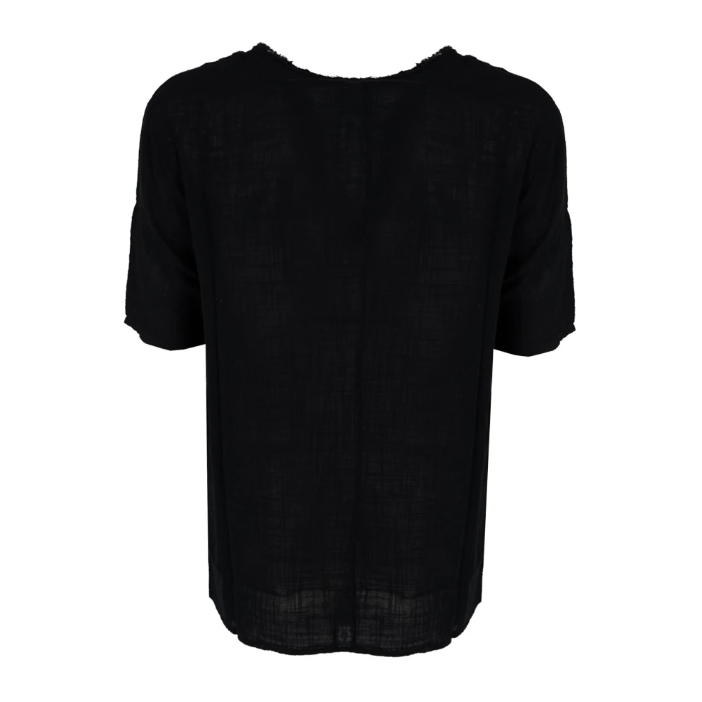 La Haine Inside Us Minimalistische Elegantie T-shirt Black Dames