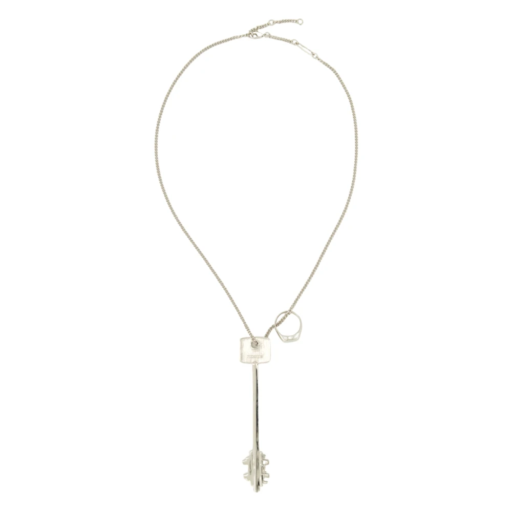 Rabanne Women's Gray Key Necklace - Necklaces - One Size - Accessories