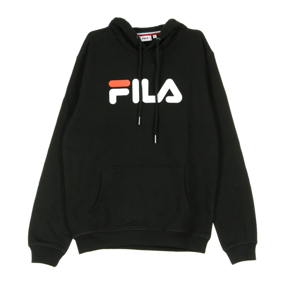 Fila Men's Black Kangaroo Hoodie Sweatshirt