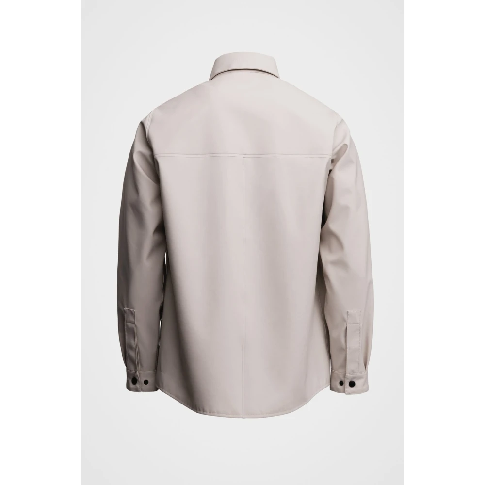 Stutterheim Waterdicht Overshirt voor Mannen Beige Heren