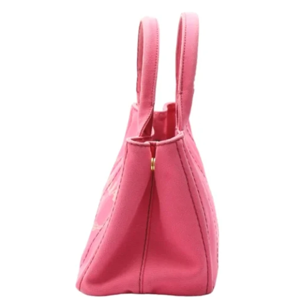 Prada Vintage Pre-owned Fabric prada-bags Pink Dames
