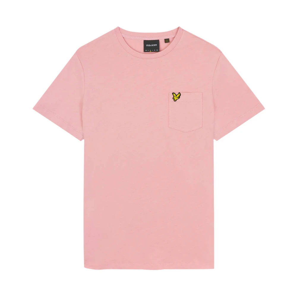 Lyle & Scott Korte mouw T-shirt Ts2022V Pink Heren