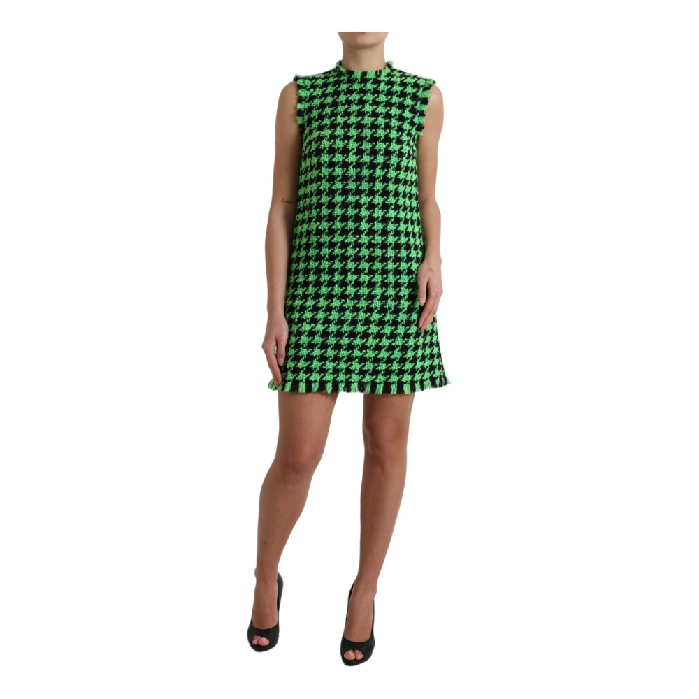 Dolce & Gabbana Short Dresses Green Dames