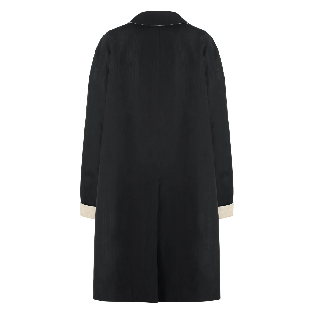 Maison Margiela Omkeerbare trenchcoat Black Dames