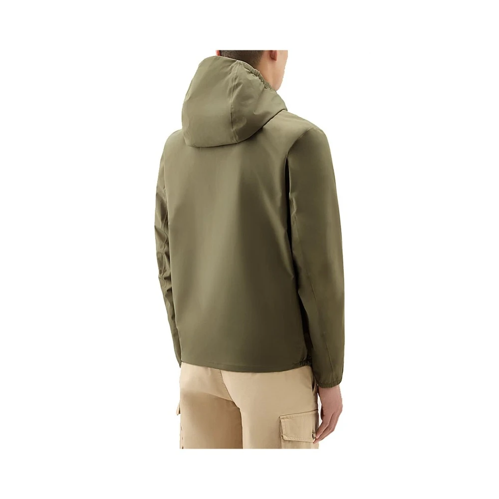 Woolrich Groene Jas Pacific Two Layers Green Heren