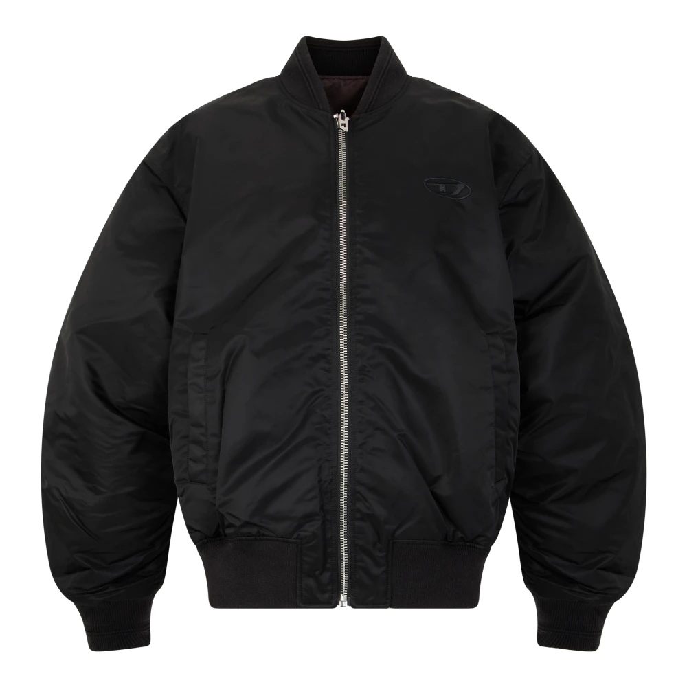 Diesel Mannelijk Zwart Jassen Heren, Xl, W-Type-D1 Jacket