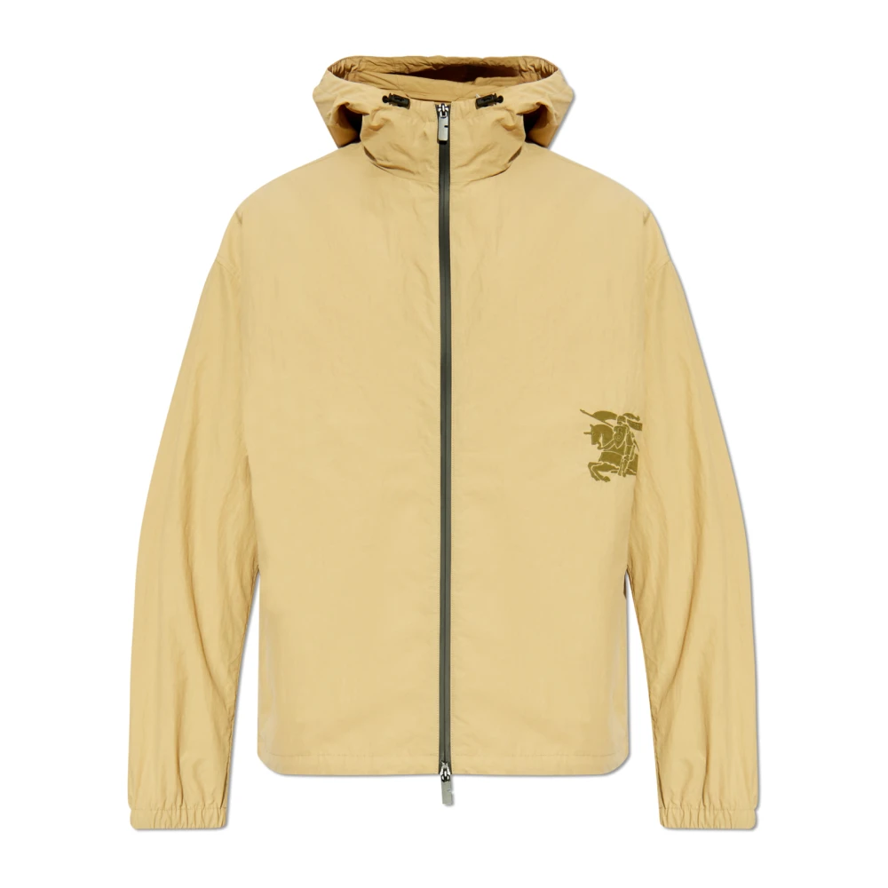 Burberry Jas met logo Beige Heren