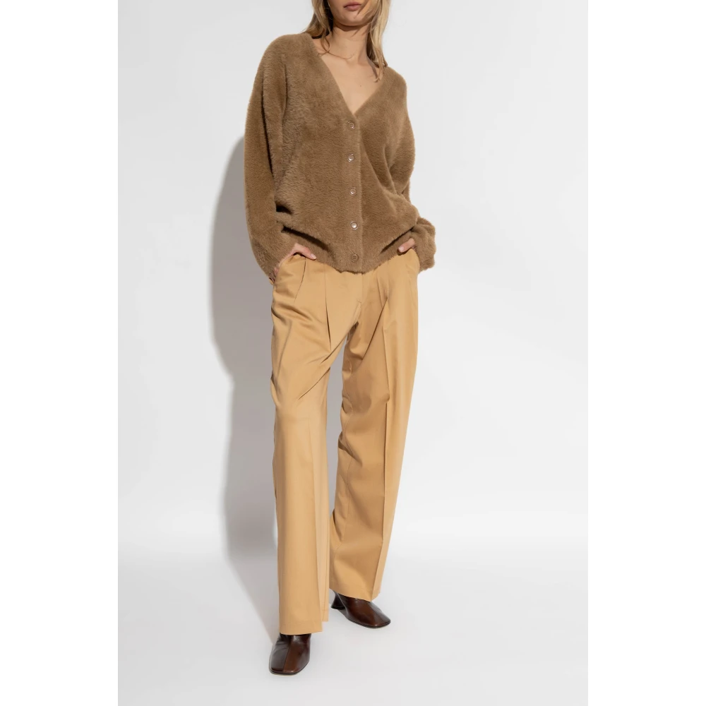 Forte Vest met decoratieve afwerking Beige Dames