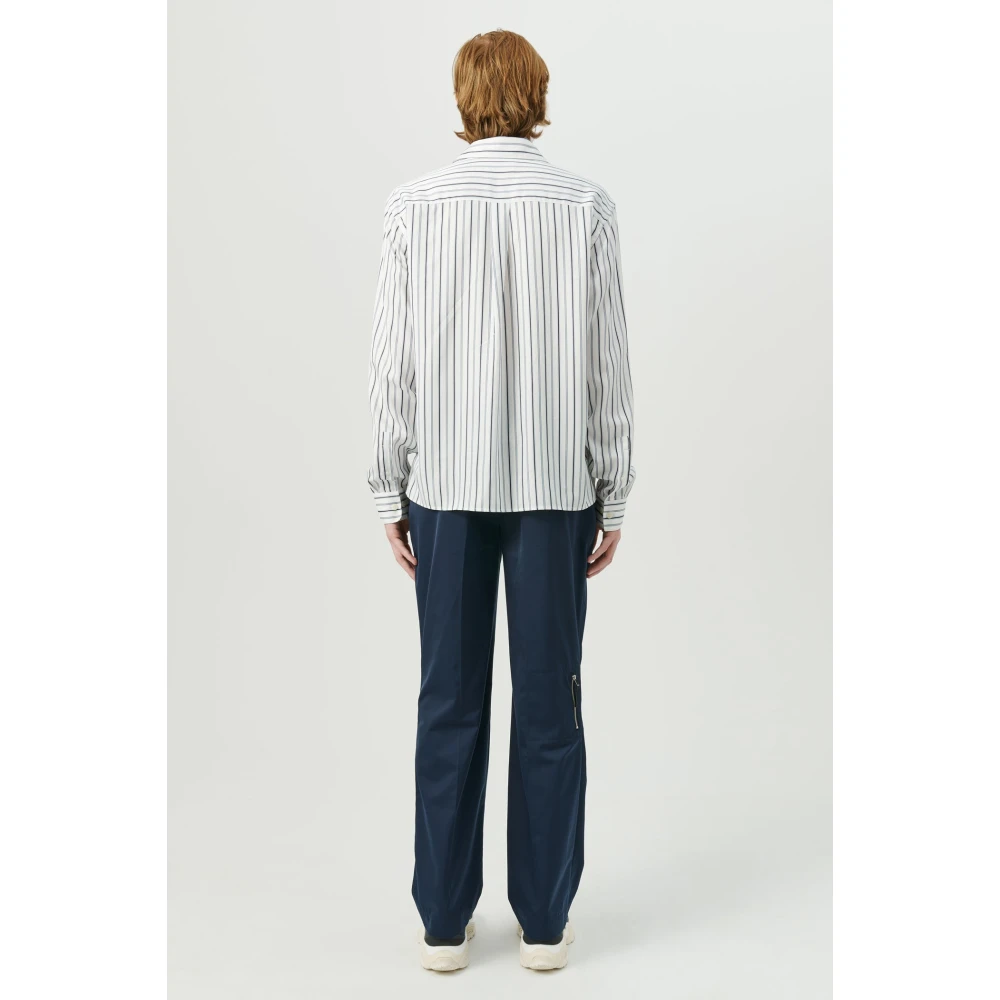 Soulland Lange mouwen shirt in Tencel stof Multicolor Heren