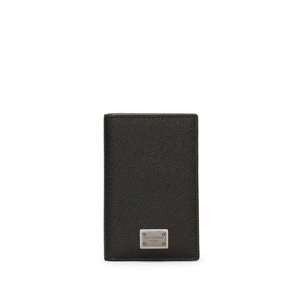 Dolce & Gabbana , Wallets & Cardholders, Male, Blue, One Size, Dauphine Bifold Card Holder - Image 3
