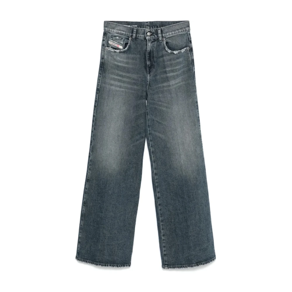 Jeans > Wide Jeans - - Diesel - Modalova