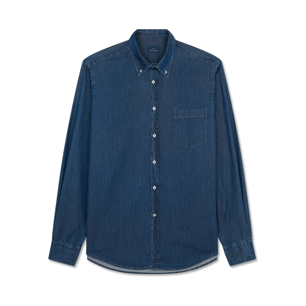 Shirts > Denim Shirts - - Paul & Shark - Modalova