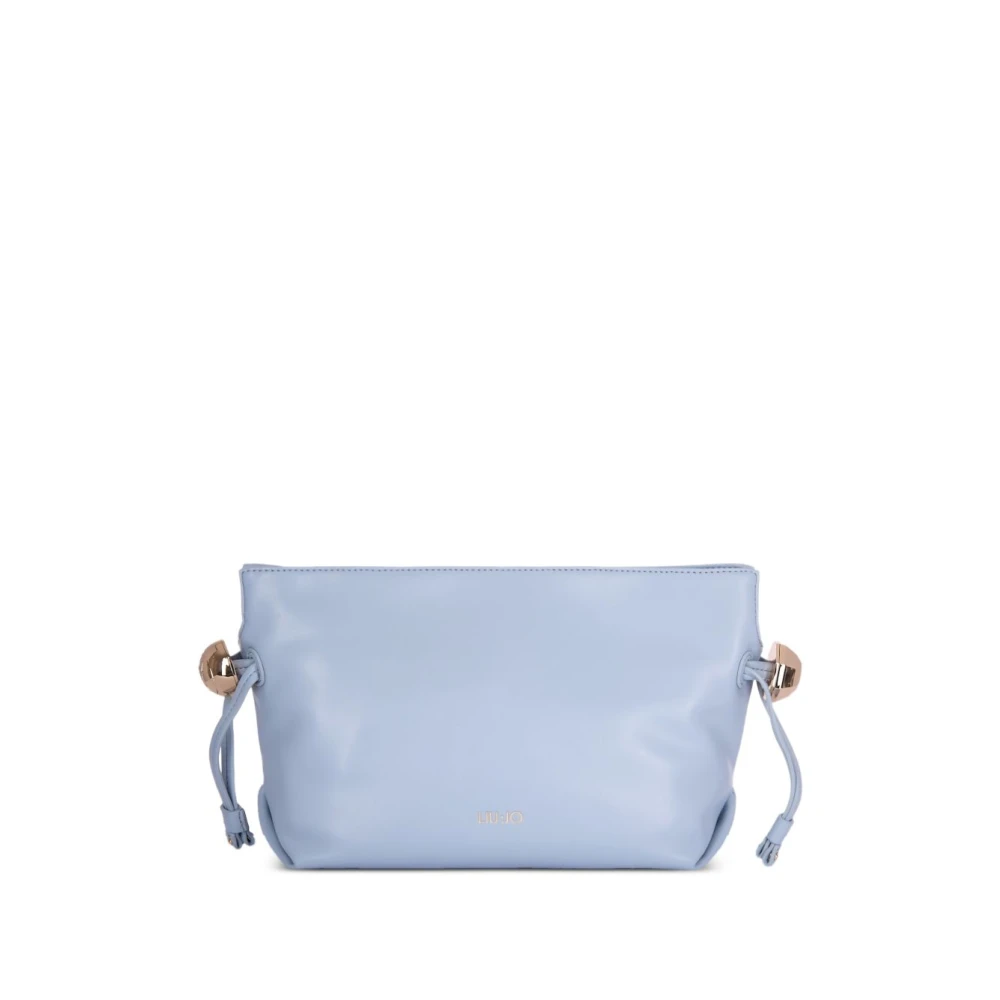 Liu Jo Vrouw Blauw Tassen Dames, One Size, Drawstring Bucket Bag