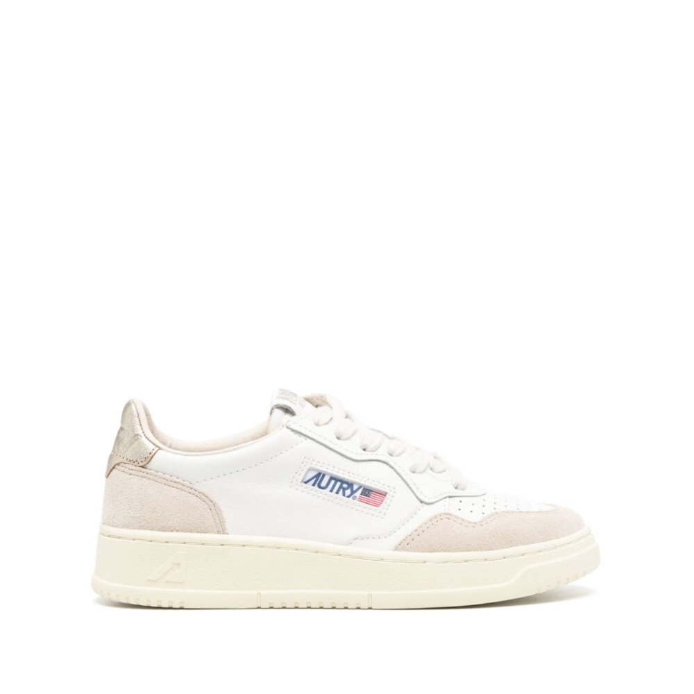 スニーカー AUTRY Woman Sneakers White AULWVS04 AUTRY - AULW VS04 -LOW WOM LEAT Sneakers - White Purple
