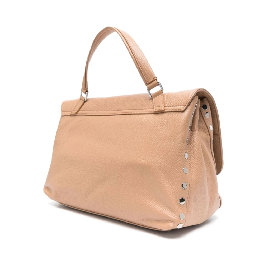 Zanellato Bruine Twist-Lock Top Handtas Brown Dames