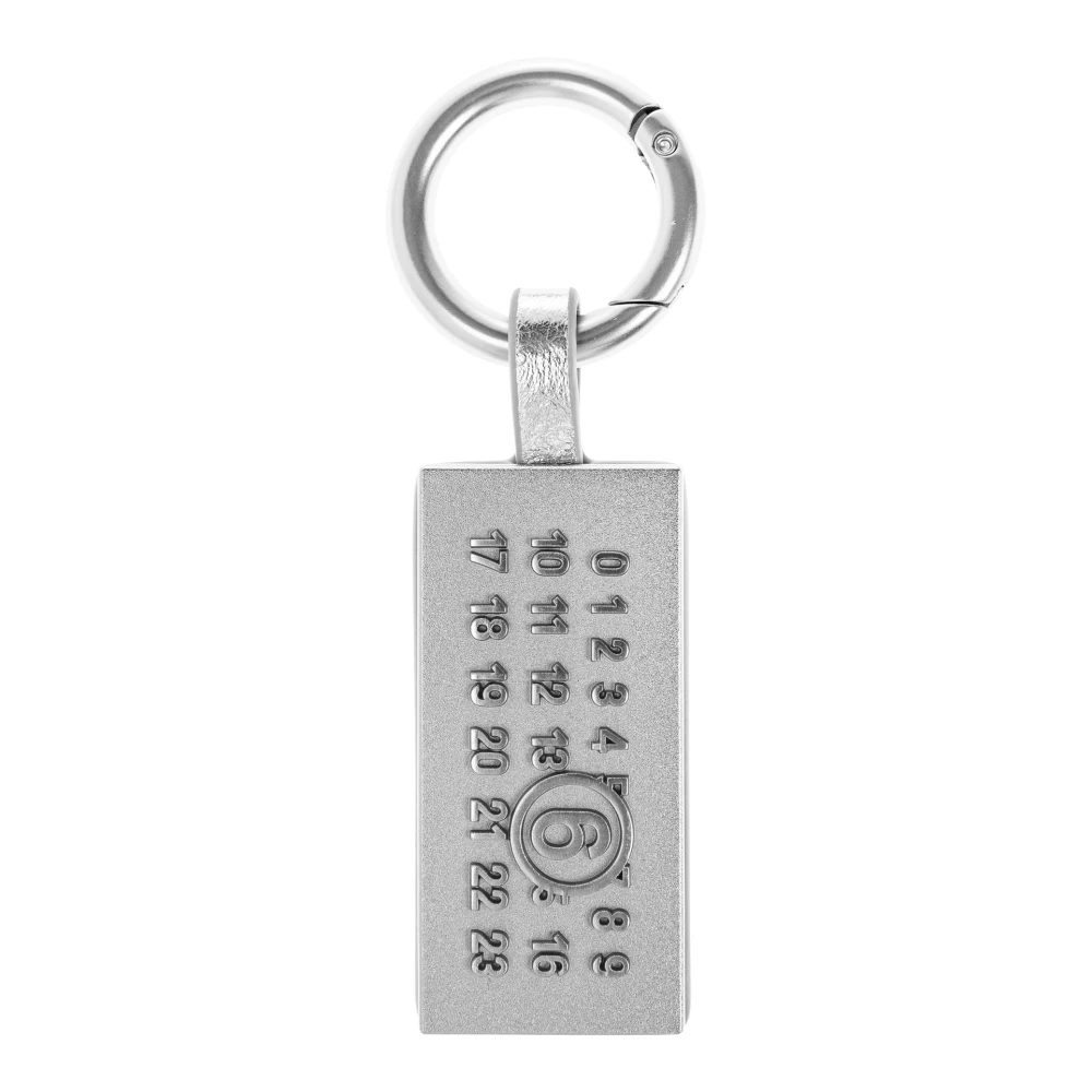 Mm6 Maison Margiela Unisex Grigio Accessori, Taglia Unica, New, - Immagine 3
