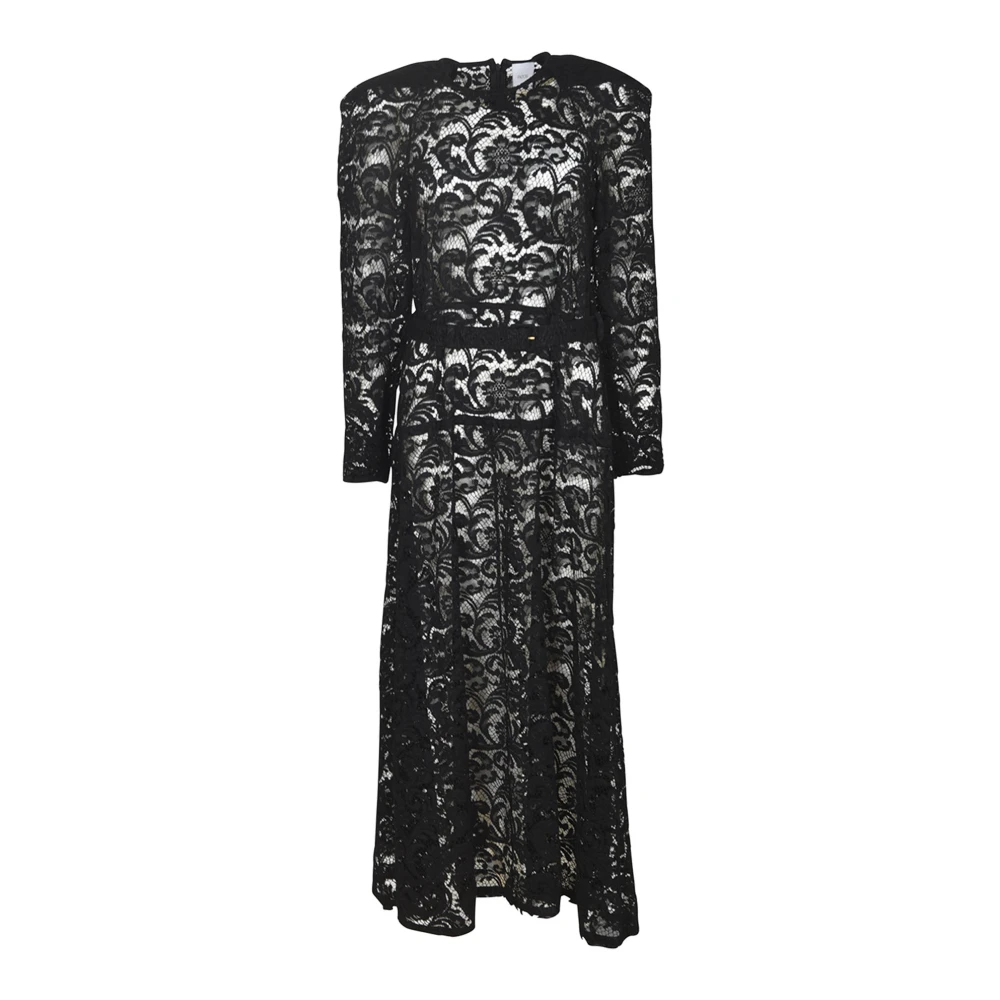 Patou Zwarte Elegante Jurk Black Dames