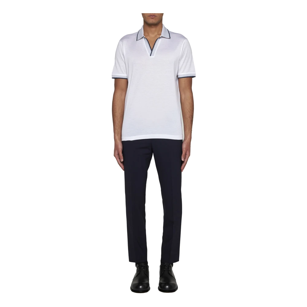 D4.0 Witte T-shirts en Polos White Heren