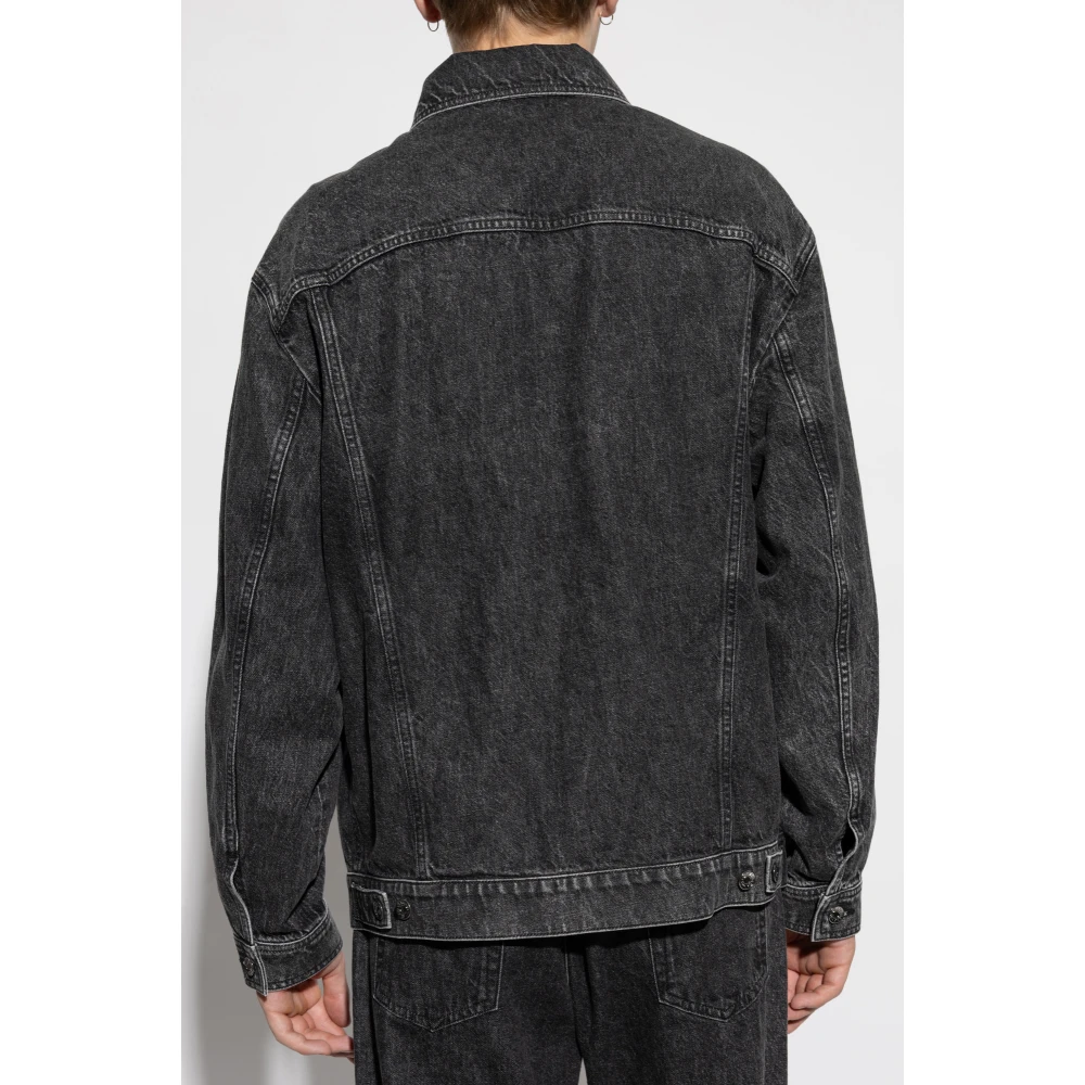 Dolce & Gabbana Denim jack Gray Heren
