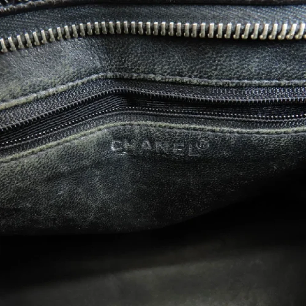 Chanel Vintage Pre-owned Fabric chanel-bags Black Dames