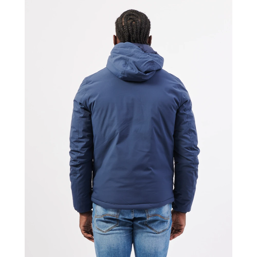 YES ZEE Blauwe gevoerde softshell jas Blue Heren