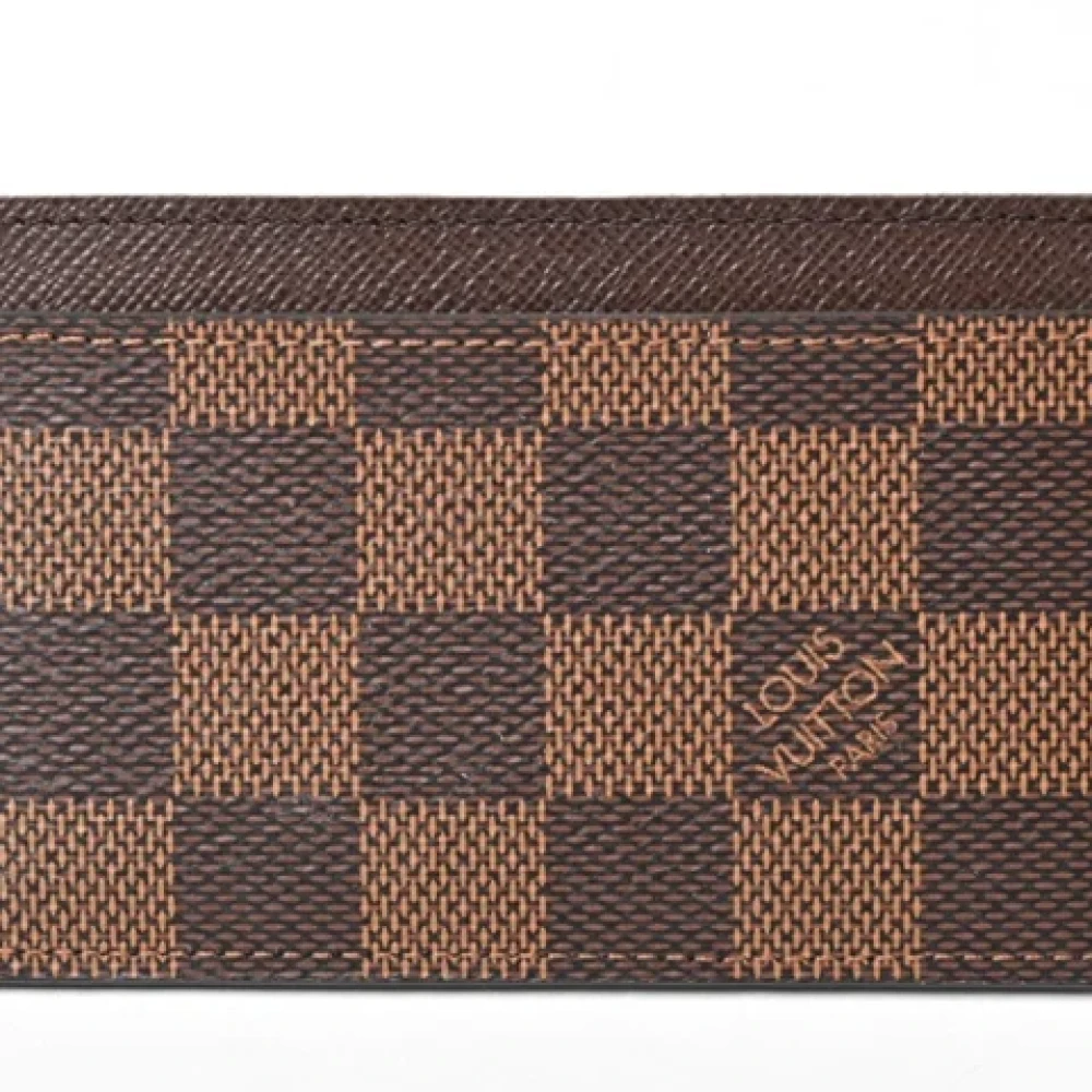 Louis Vuitton Vintage Pre-owned Canvas key-holders Brown Dames