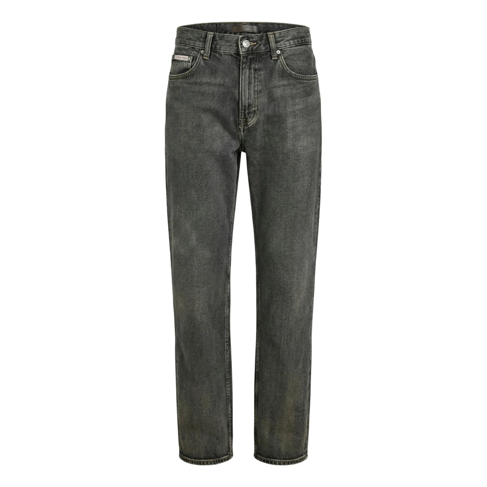 Calvin Klein Jeans Men's Black 90S Straight Jeans - Straight Fit Jeans - W31 L32 - Jeans
