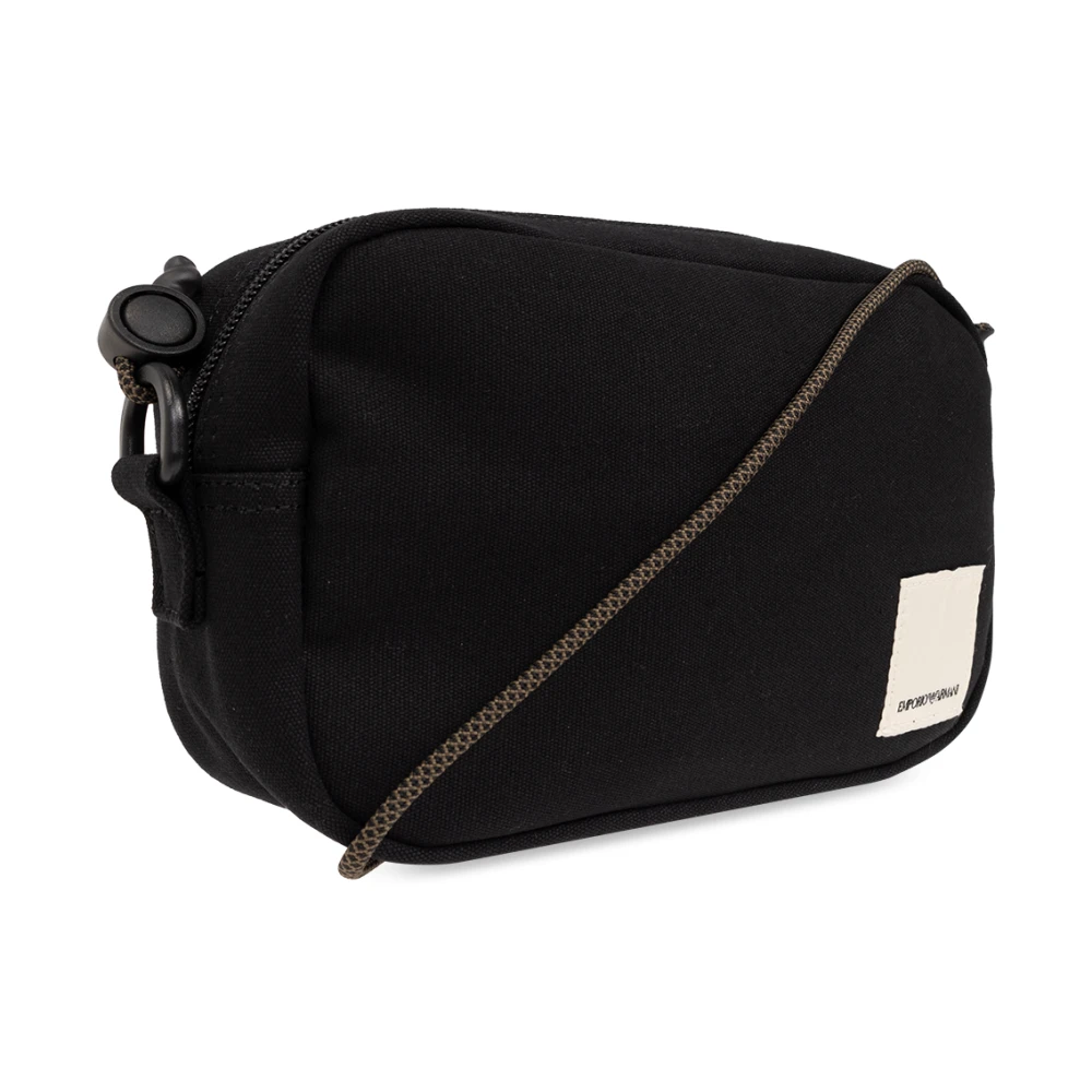 Emporio Armani Shoulder Bags Black Heren
